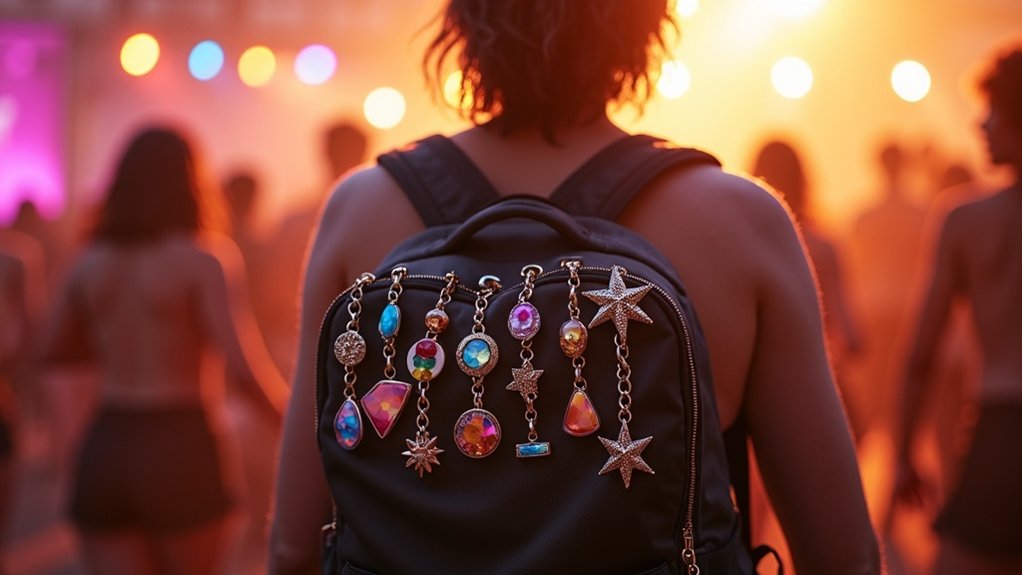 rave backpack clips essentials